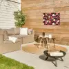 Donker - Bladeren - Fruit Tuinposter op houten frame 2 cm dik klein 845 -sfeer2