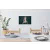 Klassiek - Sierlijk - Roze Muursticker klein -eettafel
