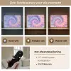 Pasteltinten - Paars - Spiraal - Marmer Light Box met batterij (Wandlamp kind) middel -USP_lichtkleurNL