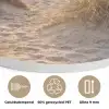 Duinen - Strand - Zee Akoestische PET Vilt - Rond klein -closeup_NL