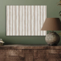 Minimalistisch - Strepen - Beige PET vilt klein 837 -sfeer2