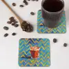 Mok - Koffie - Zigzag - Slagroom onderzetter kurk middel -sfeer2