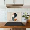 Cirkels - Abstract - Kleurrijk keuken achterwand spatscherm klein -sfeer2