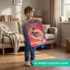 Voetbal - Jongen - Rood - Lichtcirkel Kinderkoffer - Blauw klein -sfeer2_NL