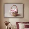 Mand - Eieren - Roze Textielframe zwart klein -sfeer1