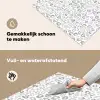 Luipaard - Motief - Grijs Inductie beschemer met haakjes klein 777 -ky-schoon-nl