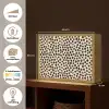 Stippen - Patroon - Zwart Light Box met batterij (Wandlamp) middel 907 -USP_websiteoverzichtNL