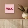 Statement - Krachtig - Roze aluminium wit klein -sfeer4