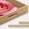 Roze - Roos - Romantisch Dienblad Rechthoek middel -USP_HandgreepNL