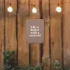 Cocktail - Tekst - Patroon - Wit tuinposter los doek klein -sfeer1
