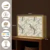 Bloem - Vogel - Kleurrijk Light Box met batterij (Wandlamp) middel 907 -USP_websiteoverzichtNL