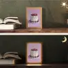 Taart - Kersen - Juwelen - Rood Light Box met kabel (Tafellamp) klein -sfeer3