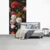 Stilleven met bloemen in een glazen vaas - Schilderij van Jan Davidsz. de Heem fotobehang vinyl groot -slaapkamer
