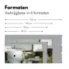 Penseelstreken - Groen - Abstract - Japandi Muismat XXL klein -sfeer5