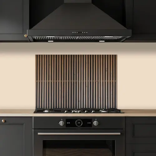 Vintage - Hout - Design - Structuur keuken achterwand spatscherm klein -sfeer1