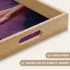 Spitzen - Paars - Contrast Dienblad Rechthoek middel -USP_HandgreepNL