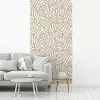 Abstract - Modern - Beige fotobehang vinyl groot 64 -woonkamer