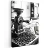 Koffiemolen - Gemalen - Vintage Tuinposter op houten frame 2 cm dik klein -3d