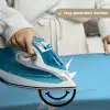Smiley - Blauw - Bliksem Wandkleed katoen klein -sfeer9