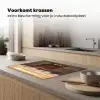 Schotse hooglander - Dieren - Landschap - Zonsondergang - Koe Inductie beschermer vinyl 3mm klein -sfeer1