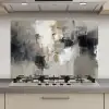 Kleurenpalet - Penseelstreken - Beige - Nevelig keuken achterwand spatscherm klein -3d_website