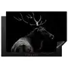 Silhouet van de Wildernis Inductie beschermer vinyl 3mm klein -3d