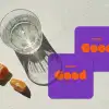 See the good - Oranje - Paars - Smiley onderzetter kurk middel -sfeer4