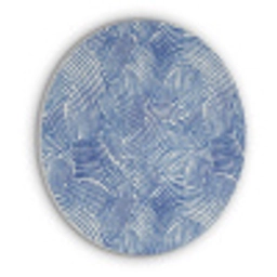 Modern - Abstract - Blauw Akoestische PET Vilt - Rond klein 838 -3d