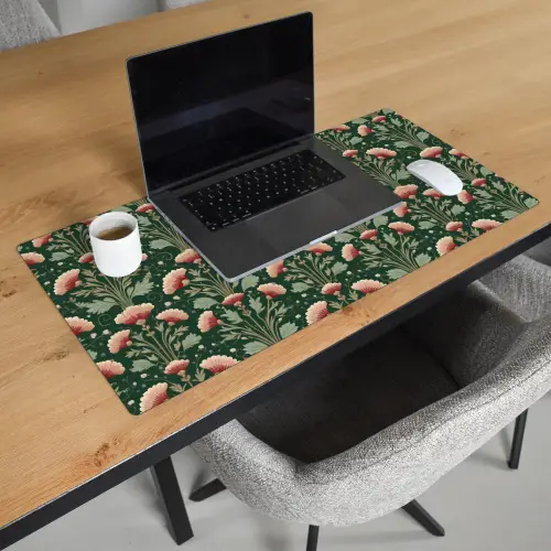 Patroon - Botanisch - Kleurrijk Muismat XXL klein 681 -sfeer1