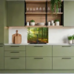 Zon - Bos - Bomen - Natuur - Herfst keuken achterwand 2 middel -sfeer3