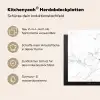 Klassieke Marmeren Eenvoud Inductie beschermer vinyl 3mm middel -zzzzzzusp-haakje_DE