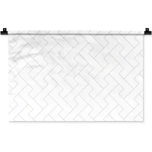 Grafisch - Patroon - Modern Wandkleed katoen klein 269 -zz3d