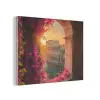 Colosseum - Rome - Roze Bloemen PET vilt klein -3d