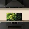 Druiven - Tros - Groen keuken achterwand spatscherm klein -sfeer1