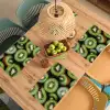 Kiwi - Fruit - Groen Placemat vinyl groot -zzsfeer5_Kitchenyeah-website