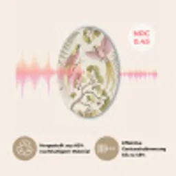 Vogels - Tropisch - Botanisch - Roze Akoestische PET Vilt - Rond klein -USP_DE