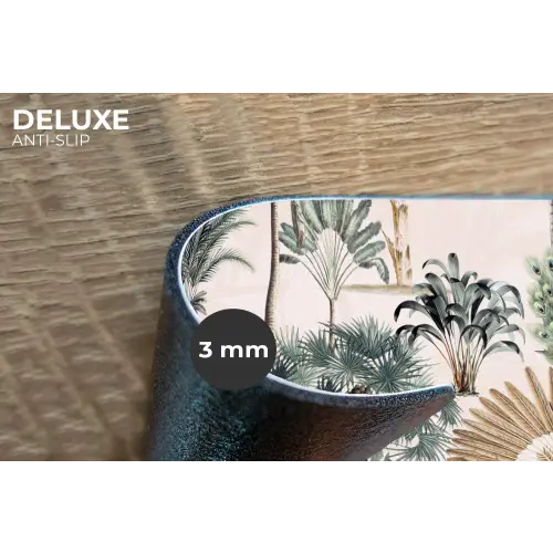 Bladeren - Monstera - Jungle - Tropical Placemat vinyl groot -closeup