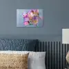 Bloemen - Paars - Overloop - Meeldraden poster papier klein -sfeer2