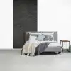 Beton print - Industrieel - Zwart fotobehang vinyl groot -slaapkamer