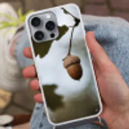Eikel - Eikenblad - Bos - Herfst - Natuur Hoesje iPhone 16 Pro Max met koord klein -sfeer3