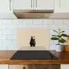 Beer - Donkerbruin - Minimalistisch keuken achterwand spatscherm klein -sfeer2