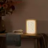 Abstract - Lijnen - Beige Light Box met kabel (Tafellamp) klein 925 -sfeer4
