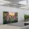 Vingerhoedskruid - Bloemen - Tuin keuken achterwand spatscherm klein -3d_schuin
