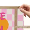 Valentijn - Love - Roze - Oranje Light Box met batterij (Wandlamp) middel -USP_websiteprintNL