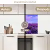 Lavendel - Paars - Bloemen - Natuur keuken achterwand 2 middel -voor-na2_ES