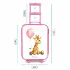 Giraffe met roze ballon Kinderkoffer - Roze klein -productfoto_formaten