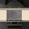 Beton - Muur - Cement keuken achterwand spatscherm klein -sfeer1