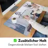Half human, Half Coffee - Infuus - Koffie Muismat XXL klein -ysfeer3_duits