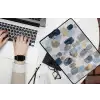 Abstract - Goud - Vormen laptophoes neopreen klein -bureau