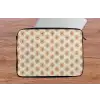 Madelief - Patroon - Oranje laptophoes neopreen klein 279 -tafel